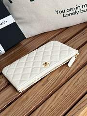 Chanel Wallet White Caviar Gold 20x12.2x1cm - 3