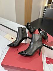 Valentino Garavani Black Boot 8cm - 5