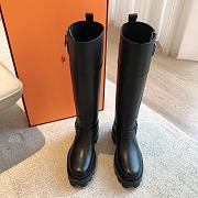 Hermes Jaime Boot Black - 5