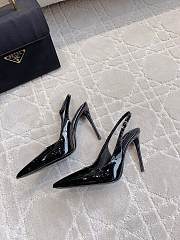 Dolce & Gabbana DG Black Heel Patent 10cm - 3