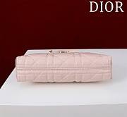 Dior Miss Caro Mini Hobo Shoulder Bag Pink 24x14x6.5cm - 4