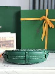 Goyard Hirondelle Bag Green 25x16x17cm - 5