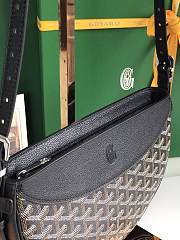 Goyard Hirondelle Bag Black 25x16x17cm - 5