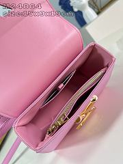 Louis Vuitton LV Twist Bag PM Wisteria Pink 19x9x15cm - 2