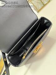 Louis Vuitton LV Twist MM Black Bag 23x17x9.5cm - 6