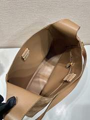 Prada Cleo Bag Brown Suede 40x30x9cm - 4