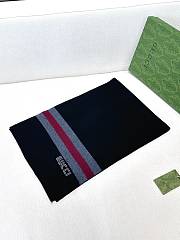 Gucci Black Scarf 180x32cm - 2