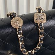 Chanel Wallet Chain Woc Black Lambskin 19cm - 4