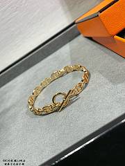 Hermes Silver/Gold Bracelet - 5