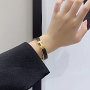 Hermes Clic Clac H Black Gold Bracelet - 2