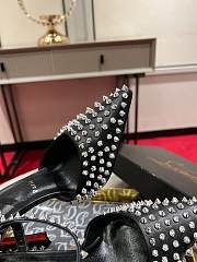 Christian Louboutin Condora Riviera Spikes 100mm Pumps Black - 5