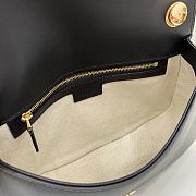 Gucci Blondie Small Top Handle Bag Black 26.5x16.5x8.5cm - 2