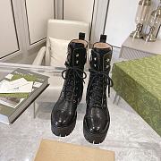 Gucci Leather Black Boot - 4