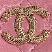 Chanel Vanity Pink Bag 11x8.5x7cm - 6