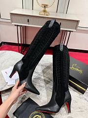 Christian Louboutin Santia Botta 85mm Boots Black - 5