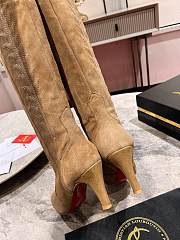 Christian Louboutin Santia Botta 85mm Boots Beige - 3