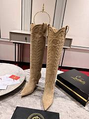 Christian Louboutin Santia Botta 85mm Boots Beige - 2