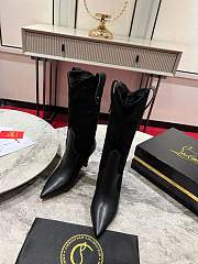 Christian Louboutin Santiabooty 85mm Low Boots Black - 3