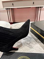 Christian Louboutin Santigag 85mm Low Boots Black - 2