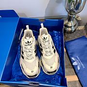 Balenciaga Triple S Adidas White Black Sneaker - 2