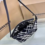 Burberry Check Mini Bag Black 20x10x9cm - 4