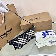 Burberry Check Mini Bag Black 20x10x9cm - 3