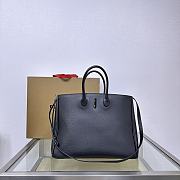 Burberry Medium Rocking Horse Tote Black 35.5x18x28cm - 4