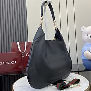 Gucci B Medium Shoulder Bag Black 49x46x4cm - 6