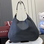 Gucci B Medium Shoulder Bag Black 49x46x4cm - 4