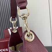 Gucci B Medium Shoulder Bag Red 49x46x4cm - 5