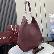 Gucci B Medium Shoulder Bag Red 49x46x4cm - 4