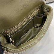 Gucci GG Milano Mini Top Handle Bag Green 21x12.5x4.5cm - 3