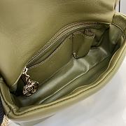 Gucci GG Milano Mini Top Handle Bag Green Leather 21x12.5x4.5cm - 2