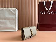 Gucci Jackie 1961 Chain Taupe Wallet 19x10x3cm - 4