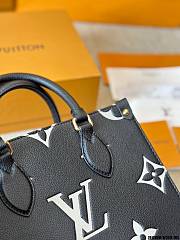 Louis Vuitton LV Onthego PM Black Beige 25cm - 6