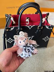 Louis Vuitton LV Onthego PM Black Beige 25cm - 5