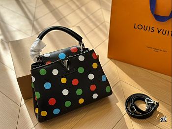 Louis Vuitton LV Capucines Black 27cm