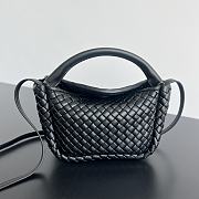 Bottega Veneta Mini Cobble Top Handle Black 23x11x8cm - 1