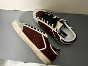 Golden Goose Penstar Burgundy Suede Sneaker - 5