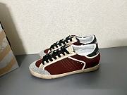 Golden Goose Penstar Burgundy Suede Sneaker - 2