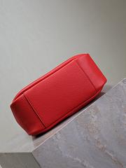 YSL LE 5 À 7 Small Red Leather 23x22x8.5cm - 6