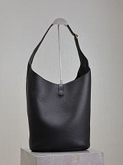 YSL Le 5 A 7 Hobo Bag Black 26x31.5x13.5cm - 2