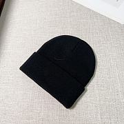 Balenciaga Black Beanie - 3