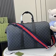 Gucci GG Duffle Bag Black 45x30x24.5cm - 5