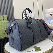 Gucci GG Duffle Bag Black 45x30x24.5cm - 4