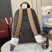 Gucci Medium Backpack With Gucci Logo 40x36.5x23cm - 6