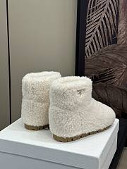 Prada Faux-Shearling Snow White Boots - 4