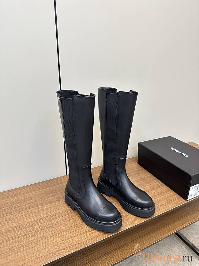 Chanel 24k Black Boot - 1