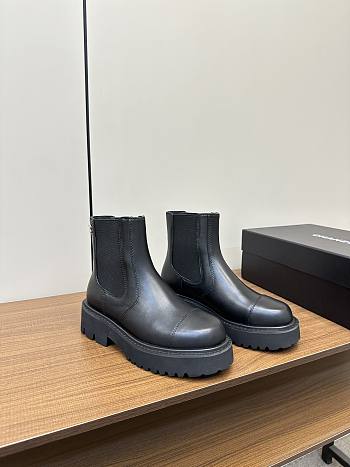 Chanel 24k Short Black Boot