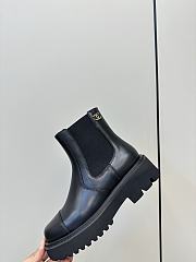 Chanel 24k Short Black Boot - 5